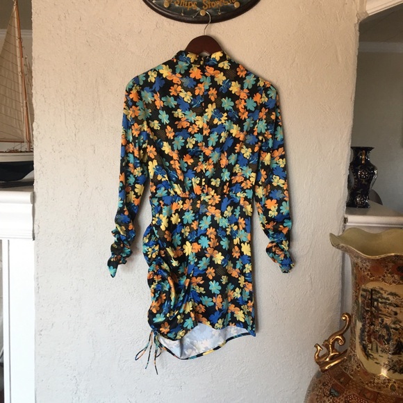 Finders Keepers Sirene Long Sleeve Floral Mini Dress - Picture 11 of 16